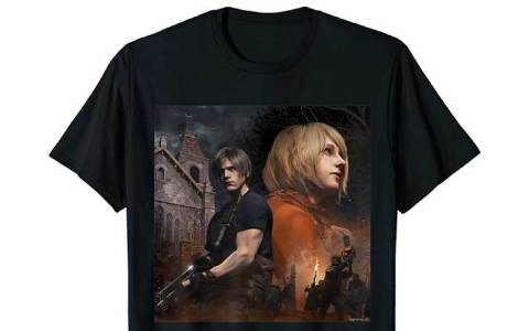 CAPCOM公式アパレル・雑貨に新デザイン11種が登場！「バイオハザード RE4」のTシャツ、スマホケースが登場
