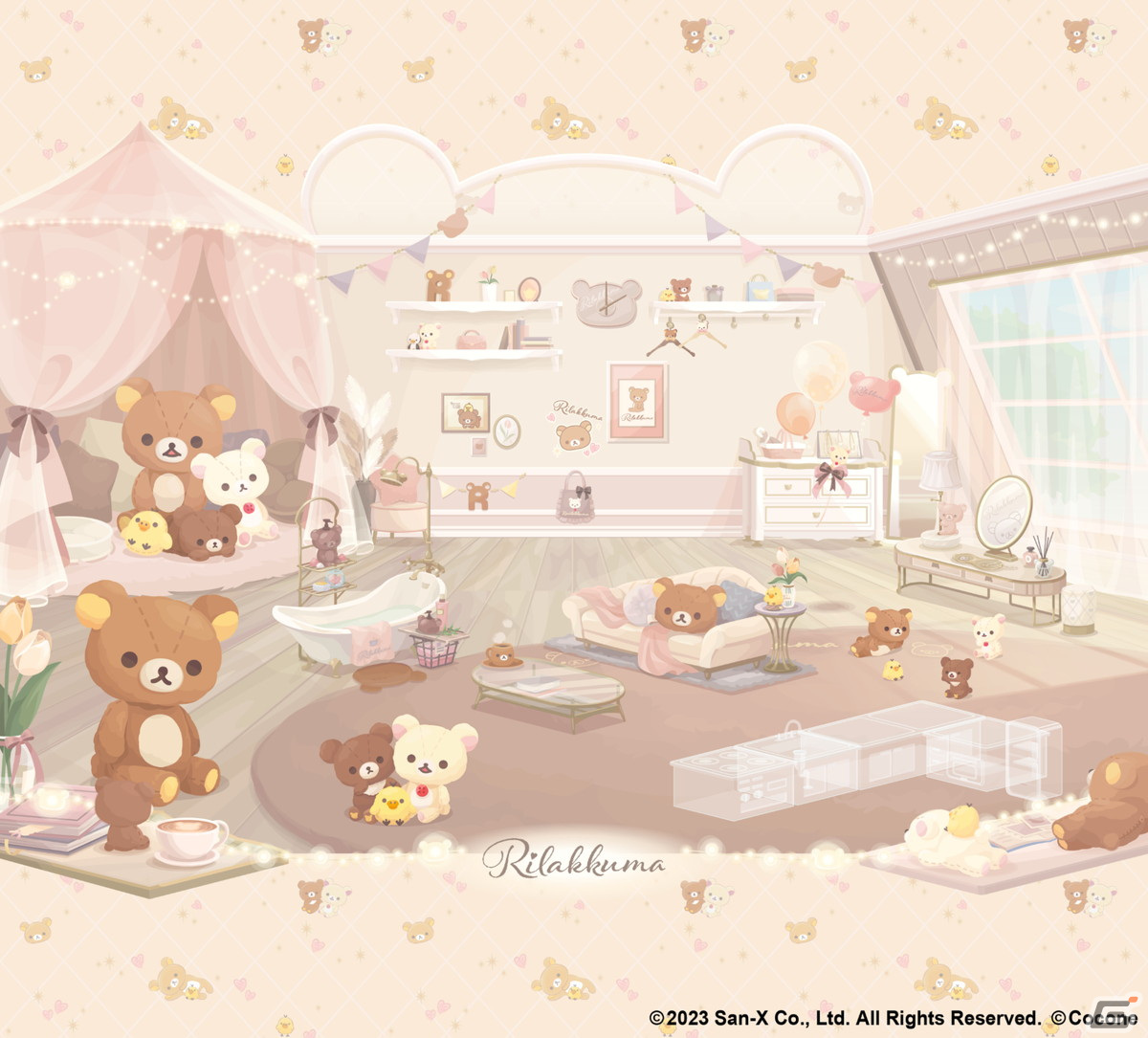 2023年で20周年を迎える「リラックマ」と「ポケコロ」「ポケコロツイン」がコラボ！「リラックマ」限定アイテムが登場の画像7