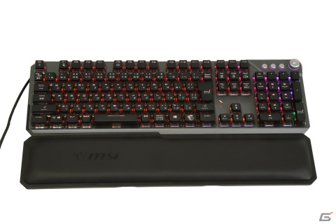 MSIがメカニカルスイッチ採用のゲーミングキーボード「VIGOR GK71 SONIC BLUE」を発売―軽量な45g押下圧の画像2
