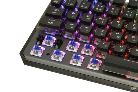 MSIがメカニカルスイッチ採用のゲーミングキーボード「VIGOR GK71 SONIC BLUE」を発売―軽量な45g押下圧の画像5