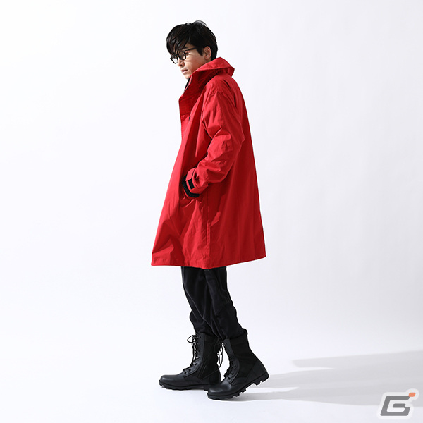 アニメ「TRIGUN STAMPEDE」ヴァッシュの着る赤いコートをイメージしたフード付きジャケットが登場！の画像4