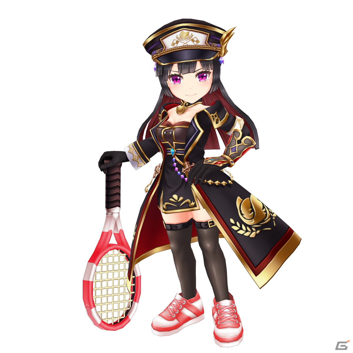 「白猫テニス」にLINESMANカレン（CV：瀬戸麻沙美）が登場！サイン色紙やガチャチケットが抽選で当たるキャンペーンも開催の画像2