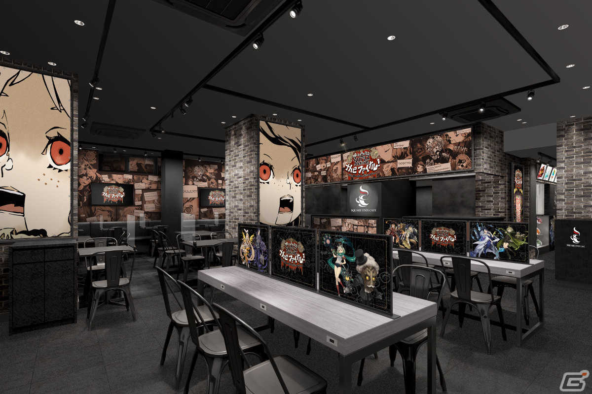 「SINoALICE」×SQUARE ENIX CAFEの第6回コラボカフェが4月22日より秋葉原で実施！ヒミコ氏描き下ろし漫画小冊子が利用者全員に配布の画像10