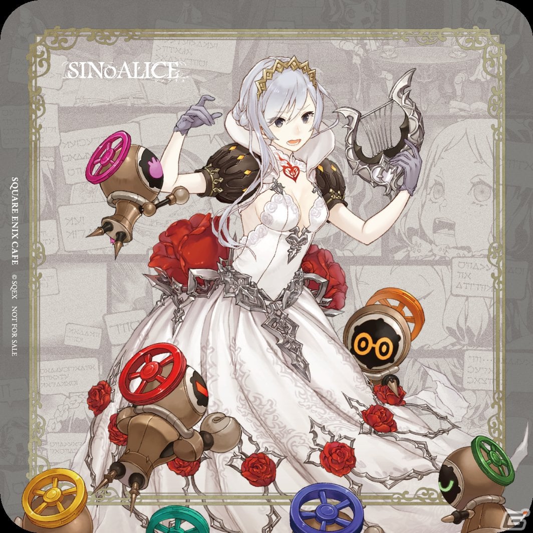 「SINoALICE」×SQUARE ENIX CAFEの第6回コラボカフェが4月22日より秋葉原で実施！ヒミコ氏描き下ろし漫画小冊子が利用者全員に配布の画像12