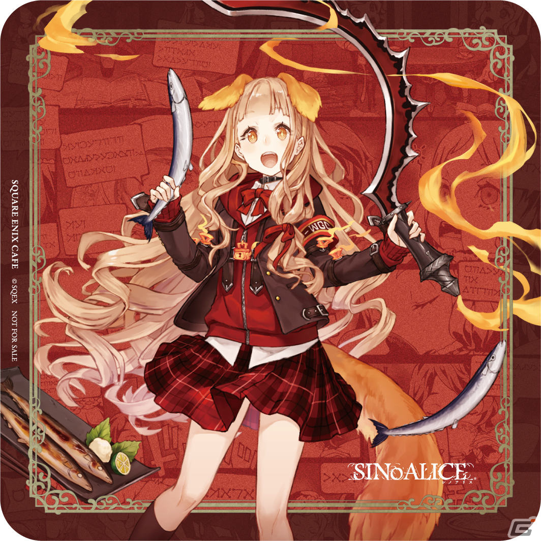 「SINoALICE」×SQUARE ENIX CAFEの第6回コラボカフェが4月22日より秋葉原で実施！ヒミコ氏描き下ろし漫画小冊子が利用者全員に配布の画像15