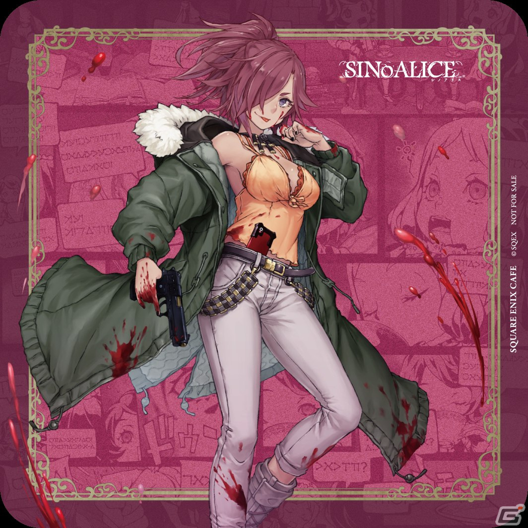 「SINoALICE」×SQUARE ENIX CAFEの第6回コラボカフェが4月22日より秋葉原で実施！ヒミコ氏描き下ろし漫画小冊子が利用者全員に配布の画像17