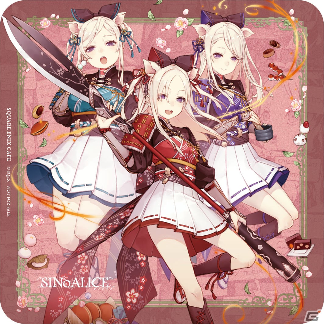 「SINoALICE」×SQUARE ENIX CAFEの第6回コラボカフェが4月22日より秋葉原で実施！ヒミコ氏描き下ろし漫画小冊子が利用者全員に配布の画像22