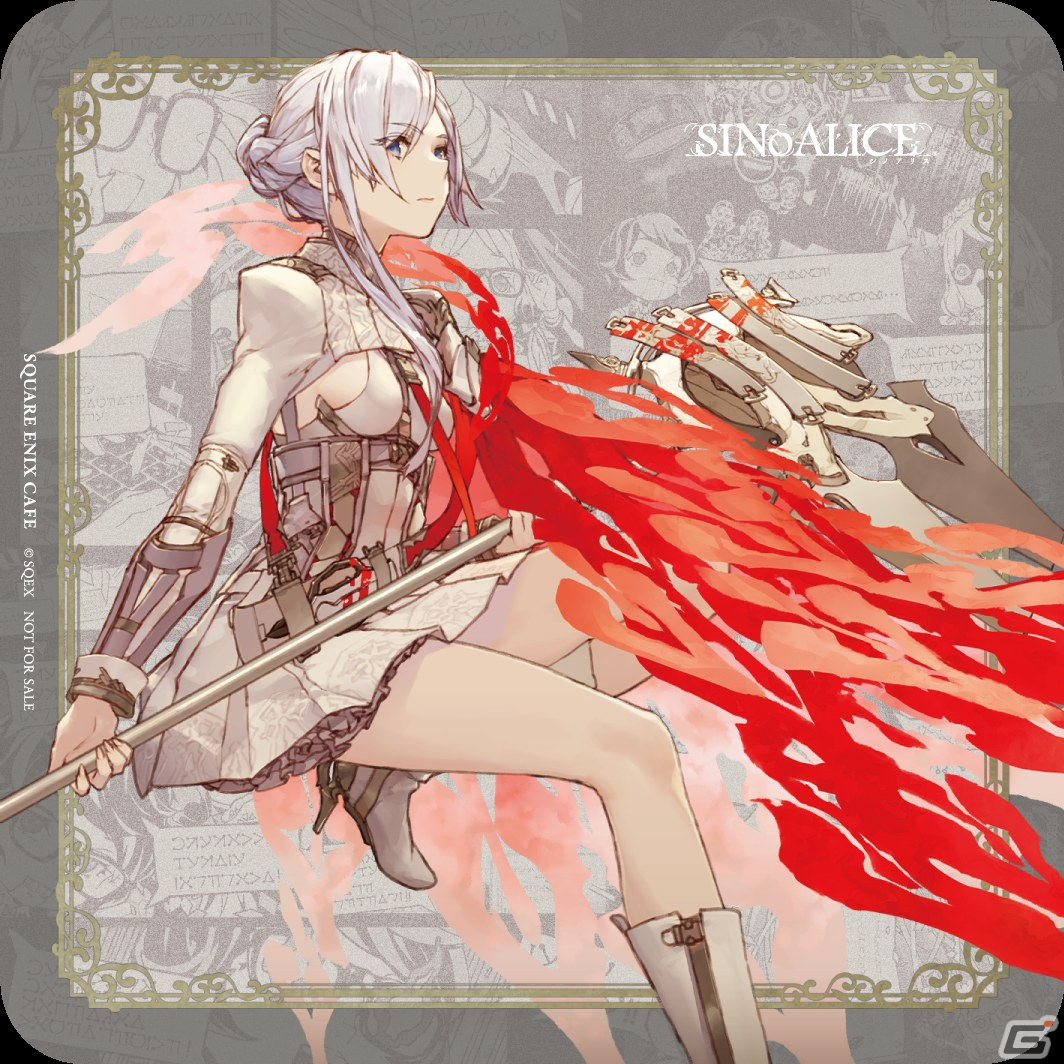 「SINoALICE」×SQUARE ENIX CAFEの第6回コラボカフェが4月22日より秋葉原で実施！ヒミコ氏描き下ろし漫画小冊子が利用者全員に配布の画像28