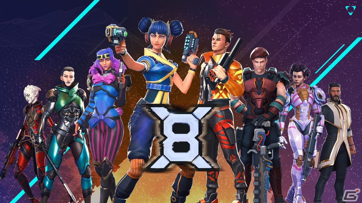 VRシューター「X8」の第2回クローズドβテストが3月後半に開催！パーティ機能が実装され友達とのマッチが可能にの画像1