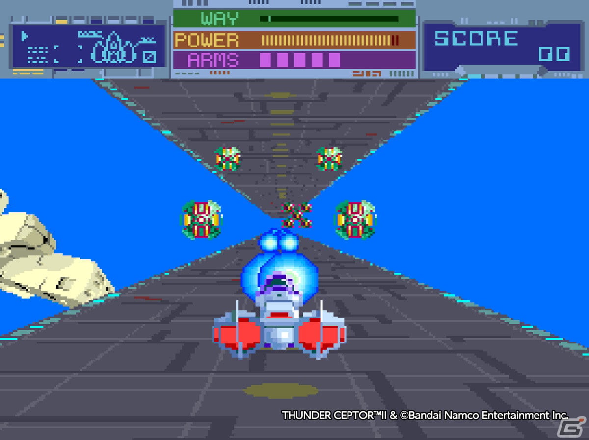 1986年にナムコから発売されたSTGがPS4/Switchに登場！「アーケードアーカイブス 3DサンダーセプターII」が3月16日より配信開始の画像1