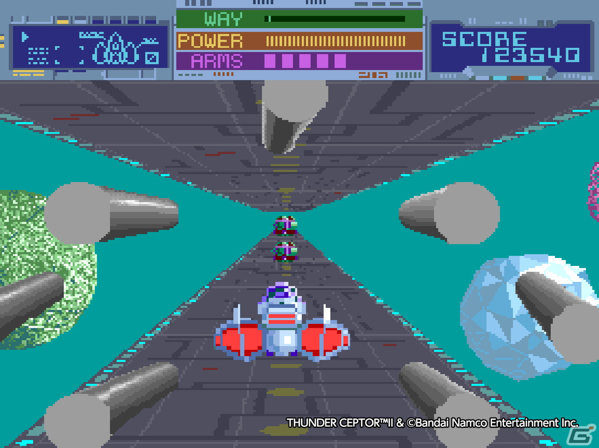 1986年にナムコから発売されたSTGがPS4/Switchに登場！「アーケードアーカイブス 3DサンダーセプターII」が3月16日より配信開始の画像4