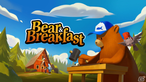 森のクマさんとなりモーテル経営を行うマネジメントアドベンチャー「Bear and Breakfast」がSwitchで配信開始！の画像1
