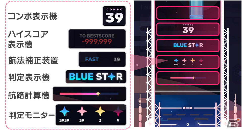 「Sixtar Gate: STARTRAIL」のSwitch版が発売！宇宙航海がコンセプトの少女と星を巡るリズムゲームの画像5
