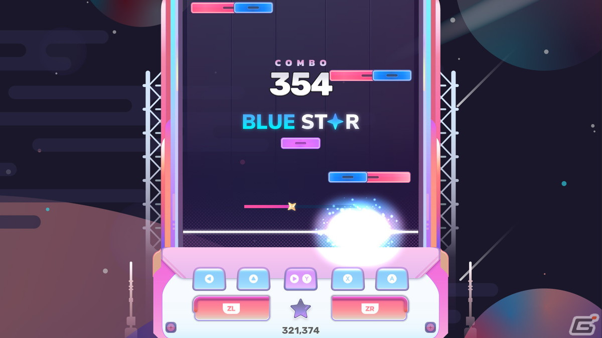 「Sixtar Gate: STARTRAIL」のSwitch版が発売！宇宙航海がコンセプトの少女と星を巡るリズムゲームの画像9