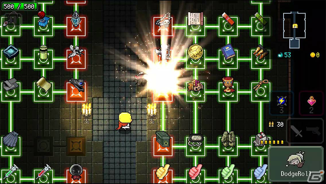 「ラズベリーマッシュ」がGoogle Play Passに登場！ポップでバイオレンスなピクセルアートが特徴のローグライクACTの画像5