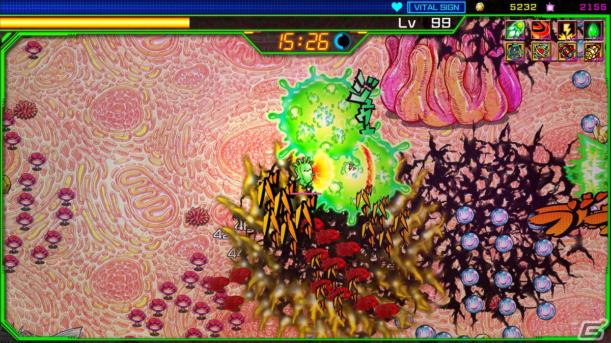 宿主を救うため病原体と戦うキモカワ系ローグライクACT「Petit Petit Petit」の早期アクセスがSteamにて開始！の画像5