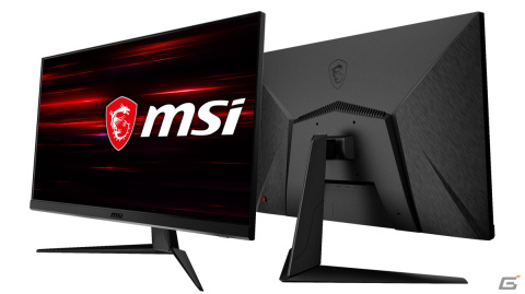 MSI optix G27CQ4 ゲーミングモニター MSIから1,500R湾曲パネル