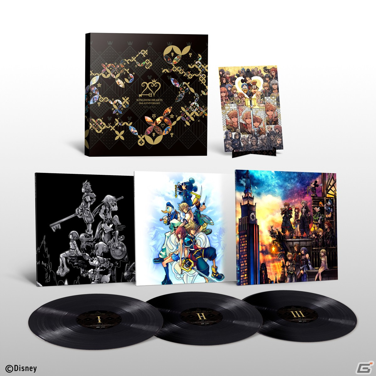 「キングダム ハーツ」20周年記念のアナログレコードBOXが発売！「キングダム ハーツ IV」の新曲「Reality in the Dark」を先行収録の画像2
