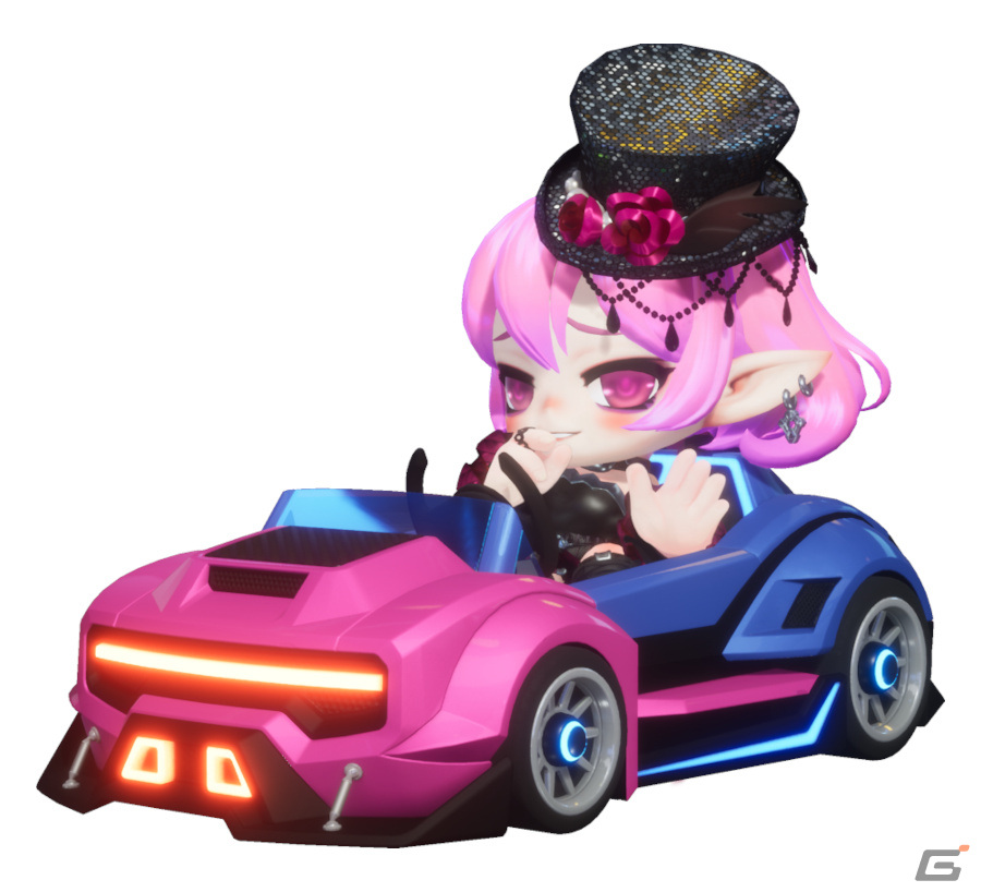 「カートライダー ドリフト」で「メイプルストーリー」とのコラボが開催！ピンクビーンとルシードがプレイキャラで登場の画像5