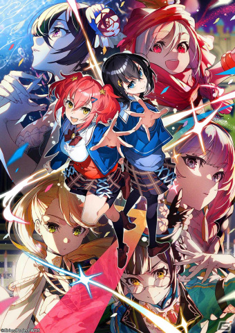 「ワールドダイスター」Mika Pikazo氏描き下ろしのプロジェクトキービジュアル解禁！ゲームアプリは4月9日より事前登録スタートの画像1
