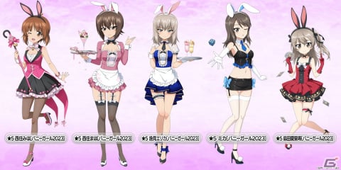 「ガールズ＆パンツァー 戦車道大作戦！」西住みほや西住まほらがバニーガール2023生徒の第1弾として登場！の画像1