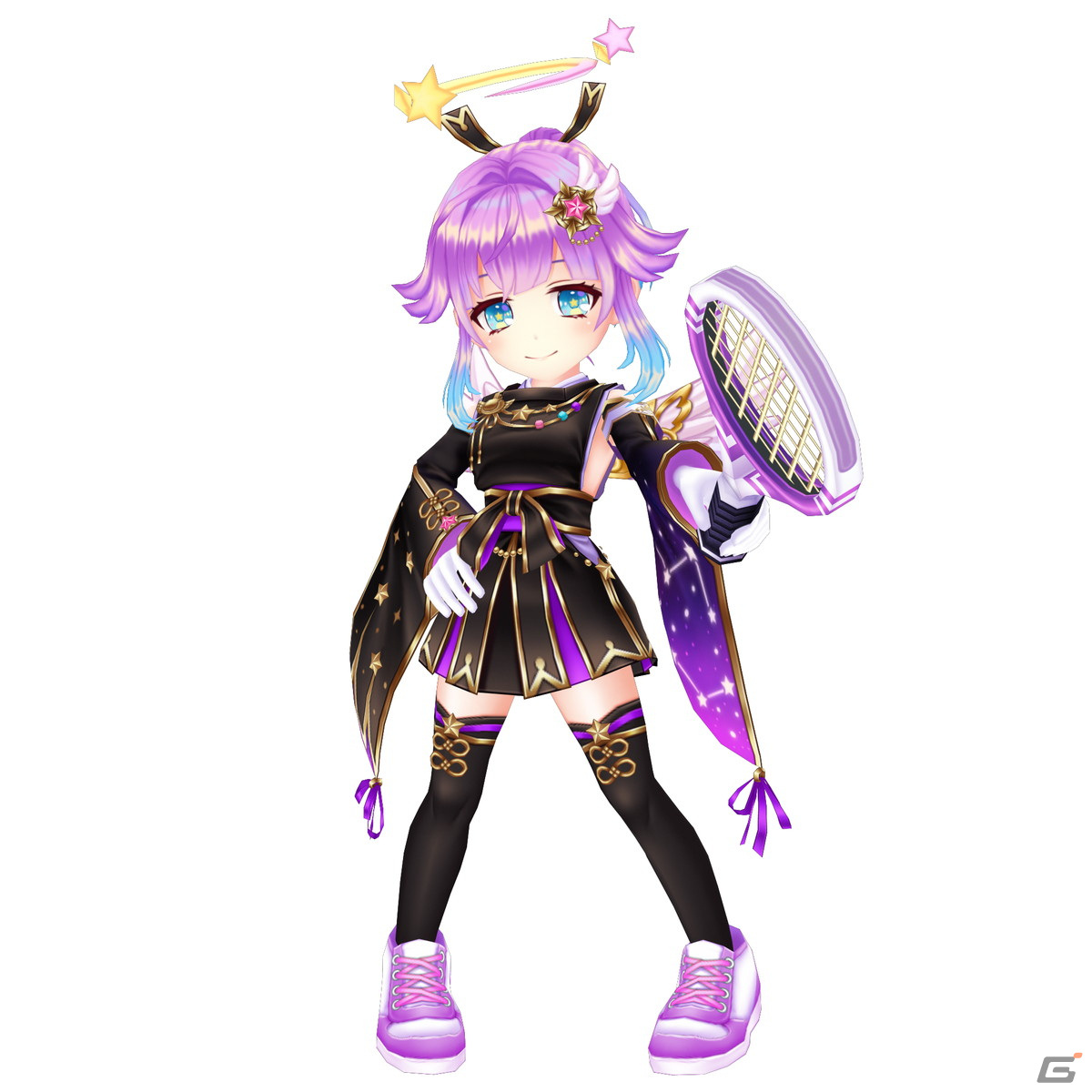 「白猫テニス」にLINESMANルカ（CV：茜屋日海夏）が登場！サイン色紙やガチャチケットが当たるTwitterキャンペーンも開催の画像2