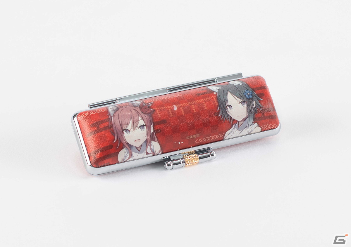 我美蘭氏による新作イラストを使用した痛印とキリトリエが登場！“和”をテーマに細やかな装いのケモ耳3姉妹をデザインの画像14