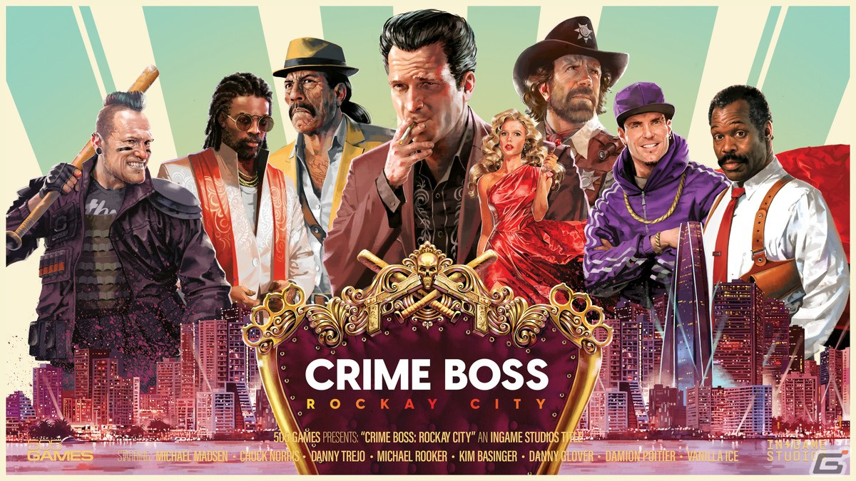 Epic Games Store版「CRIME BOSS: ROCKAY CITY」が配信開始！マイケル・マドセンさんらが出演するFPSクライム・アクションの画像1