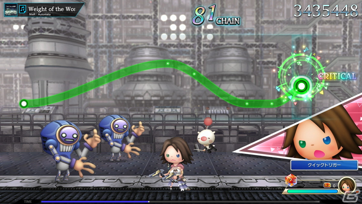 「シアトリズム ファイナルバーライン」で追加コンテンツ「NieR シリーズパック」が配信!「依存スル弱者」「遊園施設」などの楽曲を収録の画像3