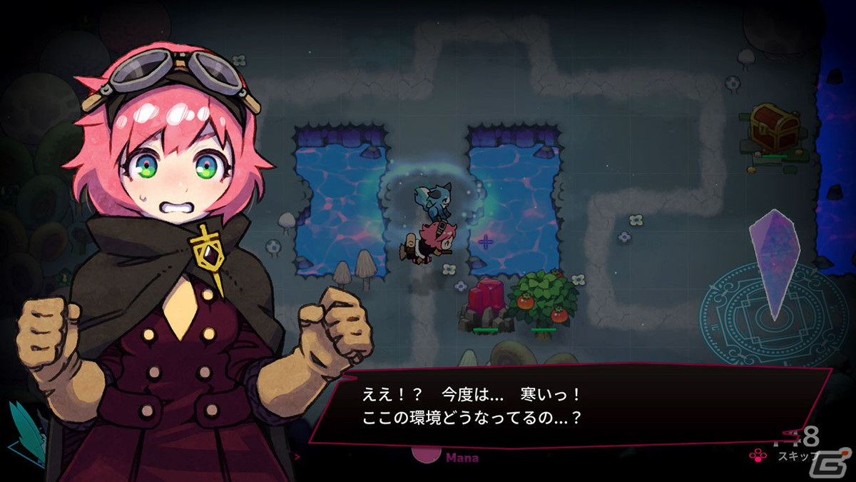 シンプルな操作とルールでプレイ可能なSTG＆タワーディフェンス「ウィッチエクスプローラー」が4月6日にSwitchで配信！の画像5