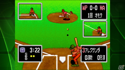 「ベースボールスターズプロフェッショナル アケアカNEOGEO」が配信開始！NEOGEOのローンチタイトルとしてリリースされた野球ゲームの画像3