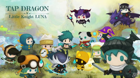 幻想的なクリッカーRPG「Tap Dragon:リトル騎士ルナ」の事前登録が開始！覚醒によってルナはさまざまな姿に変化の画像1