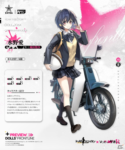「ドールズフロントライン」にフランシュシュのメンバー7人が登場！TVアニメ「ゾンビランドサガ リベンジ」とのコラボイベントが開催の画像4
