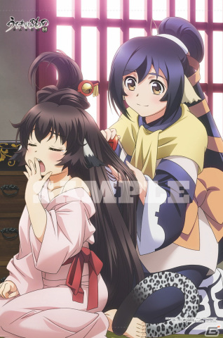アニメ「うたわれるもの 二人の白皇」Blu-ray BOX下巻の店舗特典絵柄が公開！描き下ろしを含むアイテムがラインナップの画像2