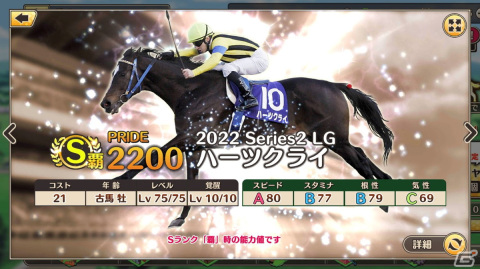 「競馬伝説PRIDE」の新シリーズが開幕！開幕記念7大キャンペーンでプレミアガチャ10連が1日1回無料にの画像6