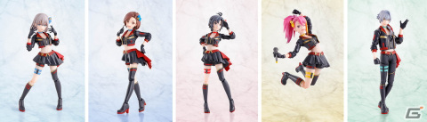 「アイマス」よりDancing IDOLをテーマに選抜された菊地真や舞浜歩ら5人がS.H.Figuartsに登場！の画像3