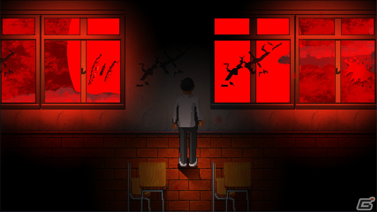 サバイバルホラーRPG「紅ノ月」がSteamで2023年秋に配信！異世界の学校から妹を救いだし脱出を目指せの画像4