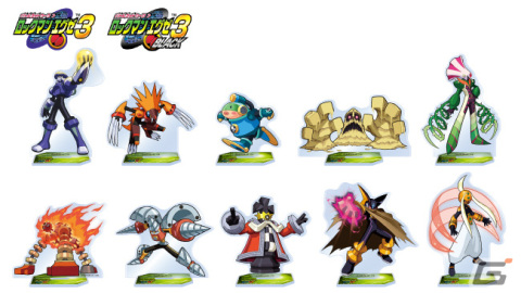 「ロックマンエグゼ」シリーズよりアクリルスタンド全60種がカプコンストアに登場！台座はシリーズごとで異なるカラーリングにの画像3