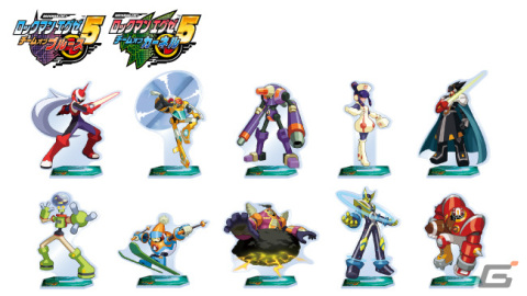ロックマンエグゼ」シリーズよりアクリルスタンド全60種がカプコン