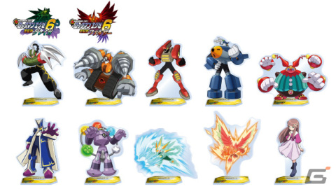 「ロックマンエグゼ」シリーズよりアクリルスタンド全60種がカプコンストアに登場！台座はシリーズごとで異なるカラーリングにの画像6
