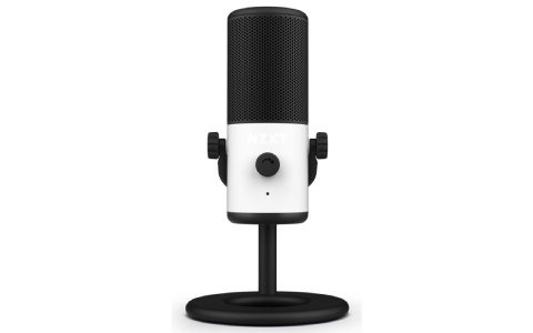 NZXT、ゲーム用に最適化を行ったコンパクトなUSBマイクロホン「Capsule Mini」と省スペースタイプのマイクアームを発表