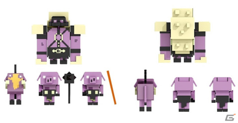 「マインクラフト レジェンズ」のポータルガードなどフィギュア7種が4月8日に発売！最恐の新敵ウォーデンも完全再現の画像5
