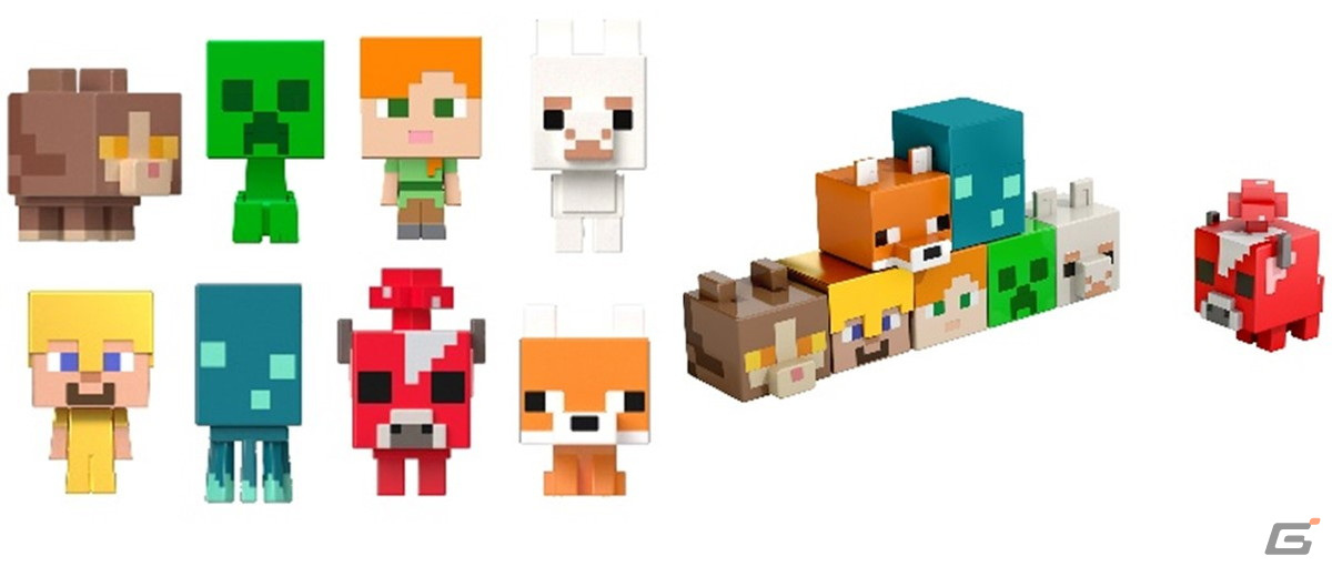 「マインクラフト レジェンズ」のポータルガードなどフィギュア7種が4月8日に発売！最恐の新敵ウォーデンも完全再現の画像8