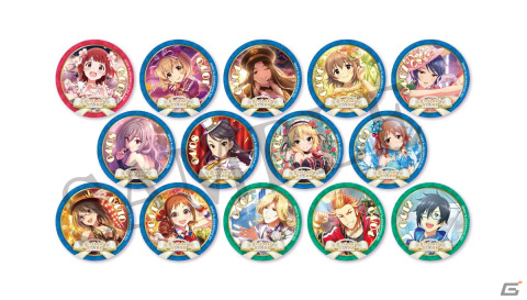 「アイマス」シリーズのBirthday STOREにて4月から展開されるメニューやグッズ情報が公開！5名のアイドルを収めた描き下ろしイラストもの画像12