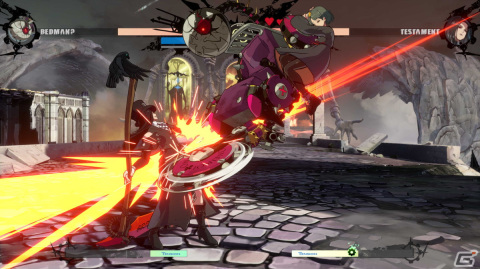 「GUILTY GEAR -STRIVE-」片野氏の解説とともにベッドマン？を試遊レポート！なぜ“？”なのか聞いてみたの画像10