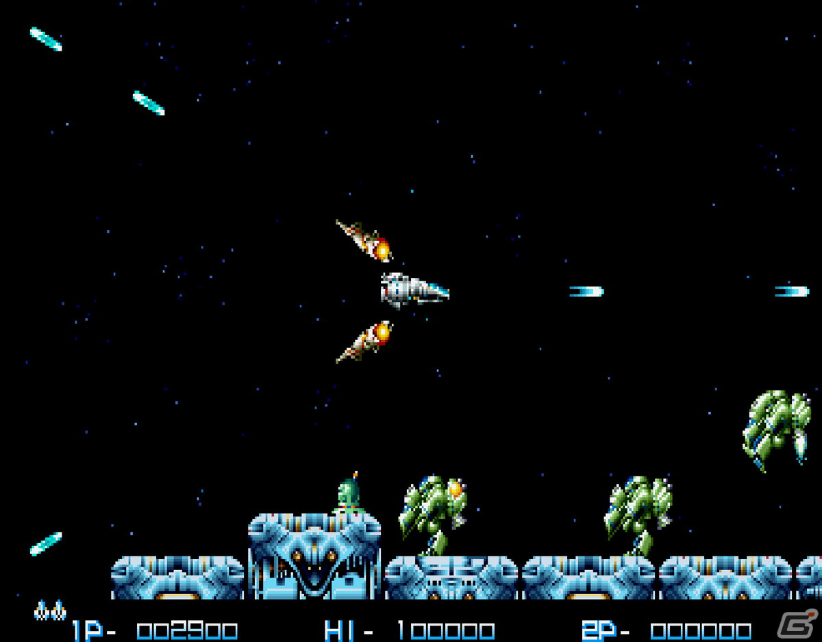 戦闘機SR-91を操り侵略者に挑む横スクロールSTG「アーケードアーカイブス レゾン」がPS4/Switchで4月6日に配信！の画像2