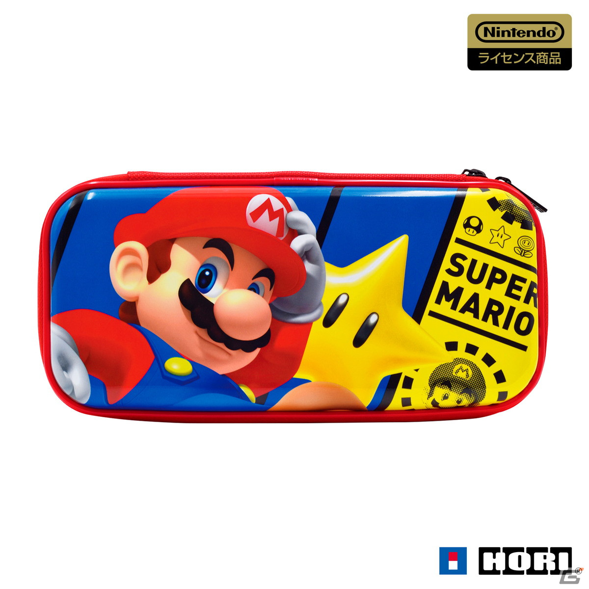 「スーパーマリオ」をデザインしたSwitch向けハイブリットポーチとプッシュカードケース6が発売決定！「ホリパッド ミニ」も再販の画像2