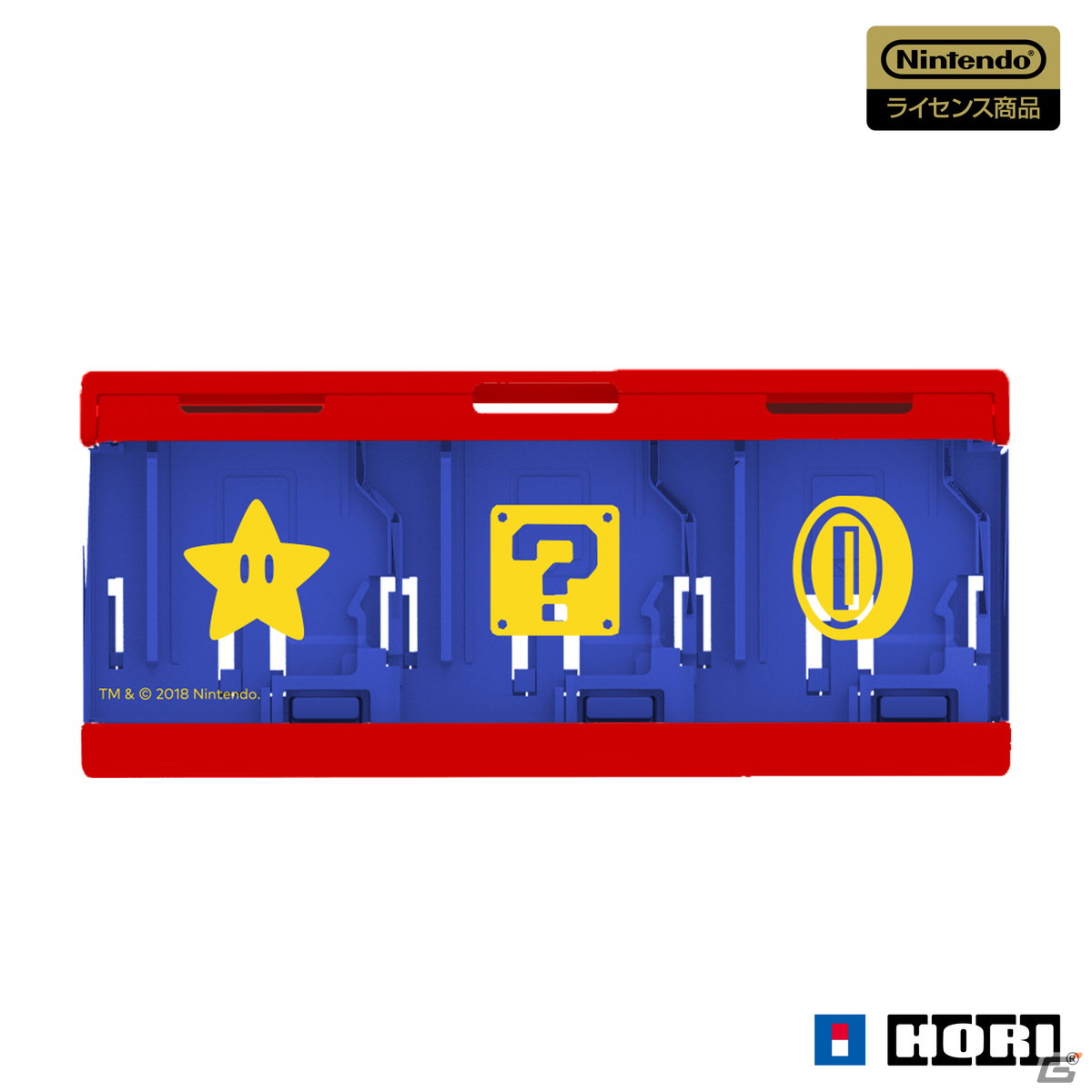 「スーパーマリオ」をデザインしたSwitch向けハイブリットポーチとプッシュカードケース6が発売決定！「ホリパッド ミニ」も再販の画像7