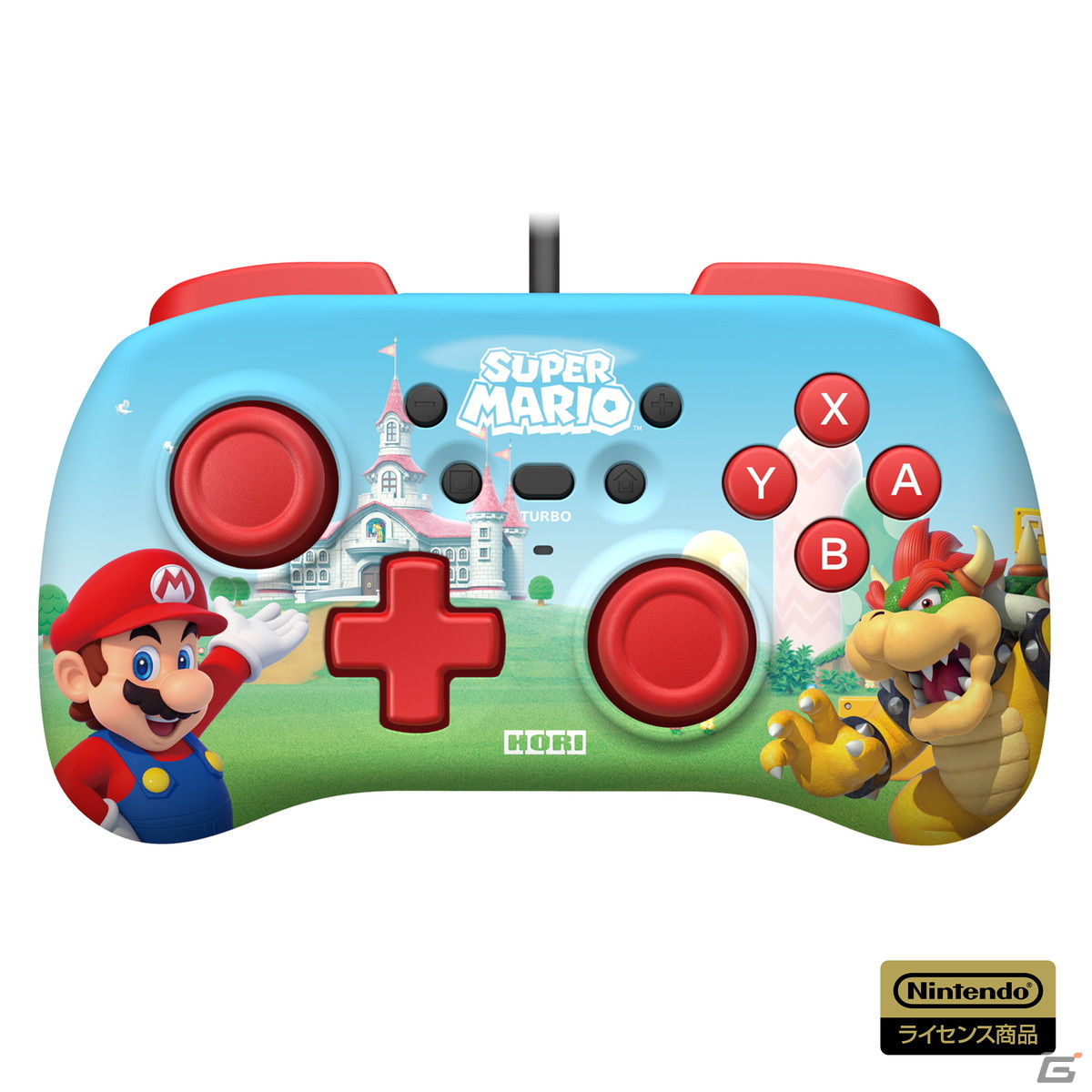 「スーパーマリオ」をデザインしたSwitch向けハイブリットポーチとプッシュカードケース6が発売決定！「ホリパッド ミニ」も再販の画像8