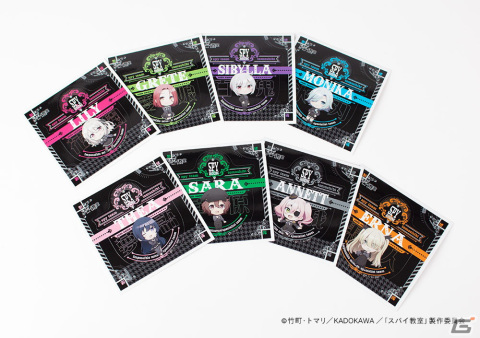 TVアニメ「スパイ教室」のアクリルブロックやルームライトなどがキャラ印.comに登場！DMM通販限定デザインもの画像30